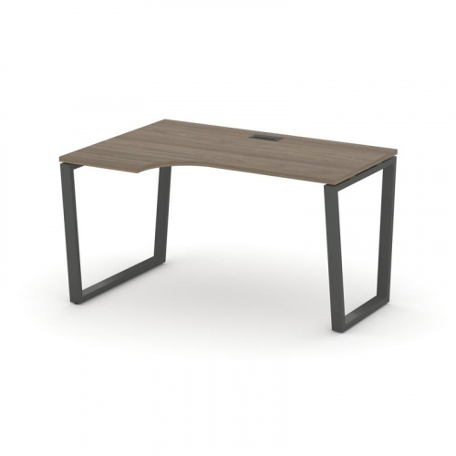 Style Project Стол рабочий эргоном. SN-6T2.SPA-001(L) Акация Лорка/Металл Антрацит/Заглушка Пластик фото 25