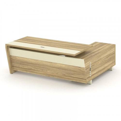 Стол руководителя с тумбой Corner COR.SRT-20 (L) фото 2