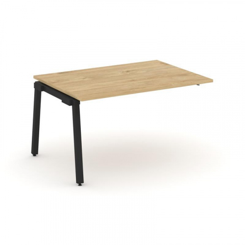 Style Project Проходной наб. элем. перег. стола SN-5A.NSPRG-001.3 Дуб Табак/Металл Белый 980*980*750 фото 9