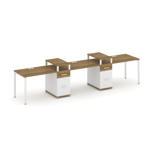 Бенч-система на 3 места с 2 опорными тумбами Concept CN.ORS-453 фото 8