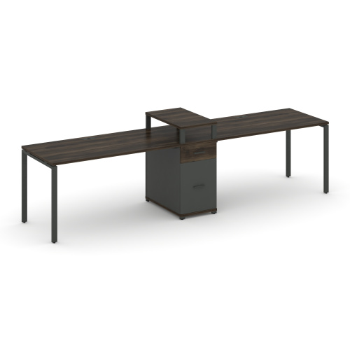 Бенч-система на 2 места с 1 опорной тумбой Concept CN.ORS-421 фото 3