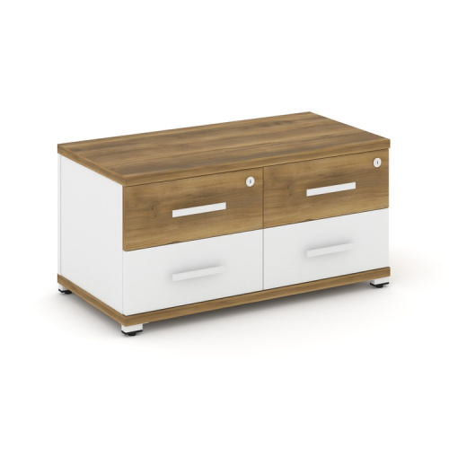 Тумба приставная с 2 ящиками Concept CN.TSP-001 W