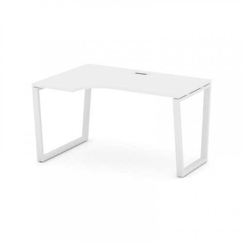 Style Project Стол рабочий эргоном. SN-6T2.SPA-001(L) Акация Лорка/Металл Антрацит/Заглушка Пластик фото 17