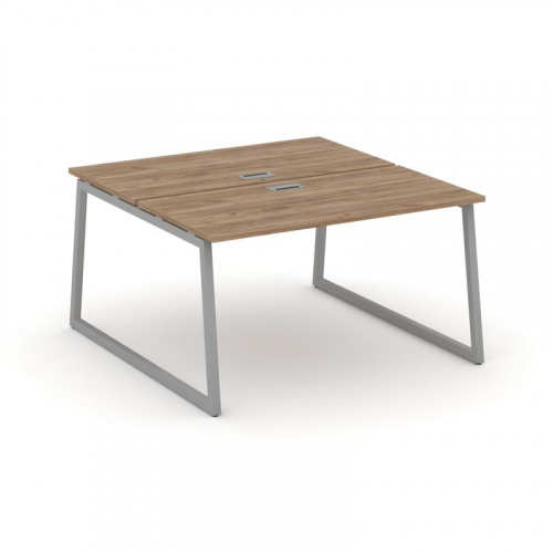 Style Project Рабочая станция 2-х сторон. SN-4T1.DRS-021 Акация Лорка/Металл Антрацит/Заглушка Пласт фото 15