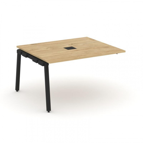 Style Project Проходной наб. элем. перег. стола SN-5A.NSPRG-033 Дуб Табак/Металл Белый 1380*1180*750 фото 8