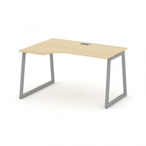 Style Project Стол рабочий эргоном. SN-4T1.SPA-012(L) Акация Лорка/Металл Антрацит/Заглушка Пластик фото 26