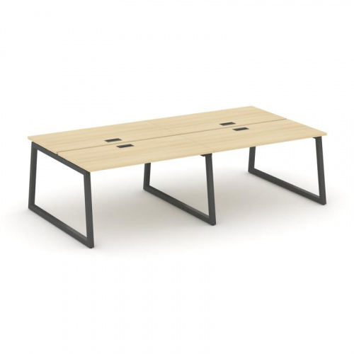 Style Project Рабочая станция 2-х сторон. SN-5T1.DRS-031 Акация Лорка/Металл Антрацит/Заглушка Пласт фото 28