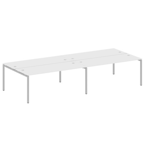 Бенч-система на 4 места на П-обр. м/к Metal System Quattro 40БП.СМ-4.5  фото 4