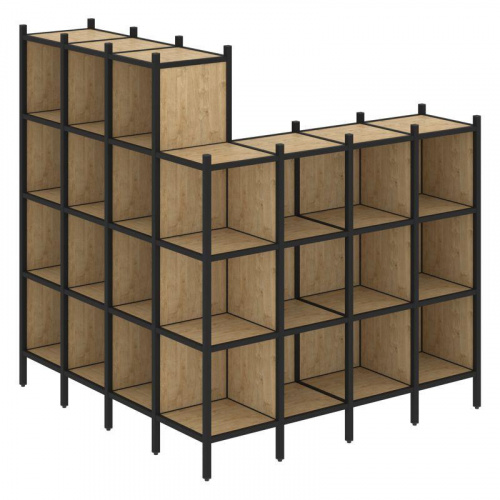 Стеллаж офисный угловой Loft VR.L-60 фото 2