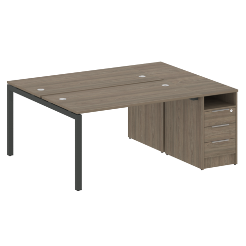 Бенч-система с тумбой на П-обр. м/к Metal System Quattro 50БП.РС-СТП-2.3 фото 3 Бенч-система с тумбой на П-обр. м/к Metal System Quattro 50БП.РС-СТП-2.3 фото 3