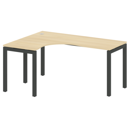 Стол криволинейный левый на П-обр. м/к Metal System Quattro 50БП.СА-4 (L) фото 15