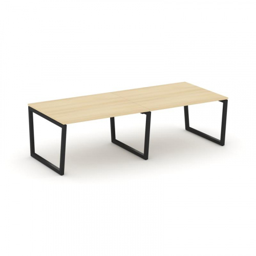 Style Project Стол переговорный SN-5T2.SPRG-042.3 Акация Лорка/Металл Антрацит 2360*1180*750 фото 5