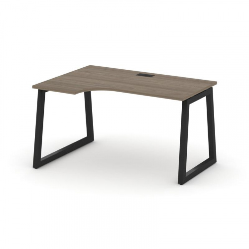 Style Project Стол рабочий эргоном. SN-5T1.SPA-022(L) Акация Лорка/Металл Антрацит/Заглушка Пластик фото 7 Style Project Стол рабочий эргоном. SN-5T1.SPA-022(L) Акация Лорка/Металл Антрацит/Заглушка Пластик фото 7