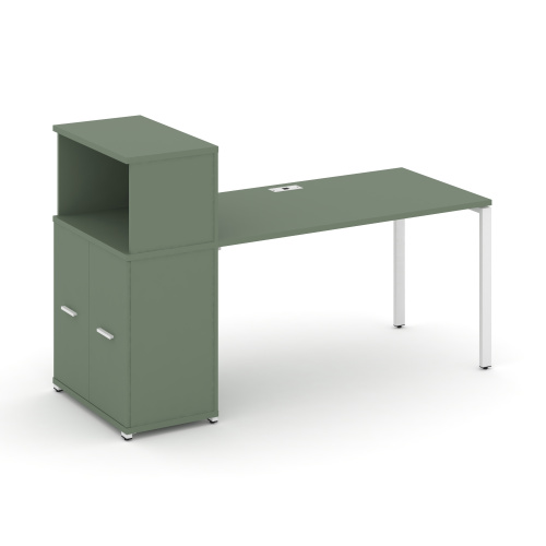 Стол офисный с опорным распашным шкафом Concept CN.SP-228