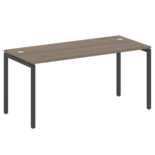 Стол офисный на П-обр. м/к Metal System Quattro 40БП.СП-4