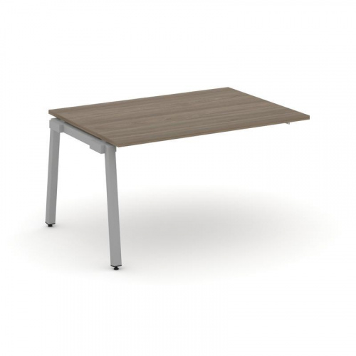 Style Project Проходной наб. элем. перег. стола SN-5A.NSPRG-001.3 Дуб Табак/Металл Белый 980*980*750 фото 3