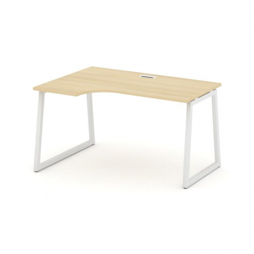 Style Project Стол рабочий эргоном. SN-4T1.SPA-012(L) Акация Лорка/Металл Антрацит/Заглушка Пластик фото 27