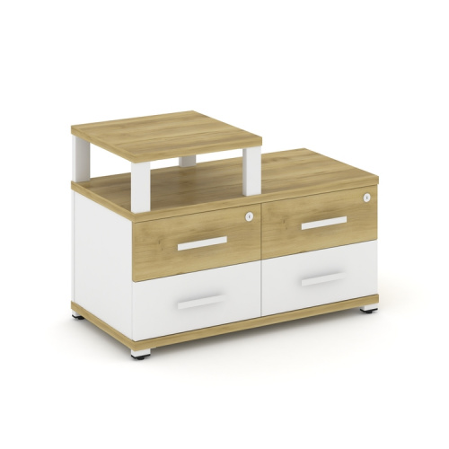 Тумба приставная с 4 ящиками Concept CN.TSP-002 W фото 3