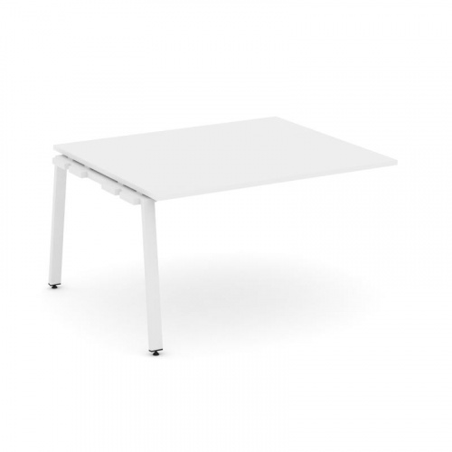 Style Project Проходной наб. элем. перег. стола SN-6A.NSPRG-033.3 Дуб Наварра/Металл Белый 1380*1180 фото 17