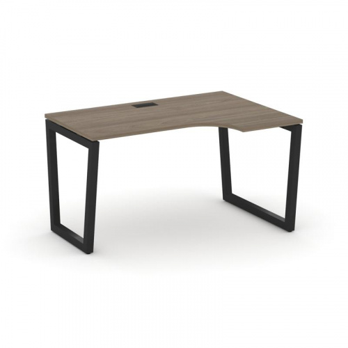 Style Project Стол рабочий эргоном. SN-5T2.SPA-021(R) Акация Лорка/Металл Антрацит/Заглушка Пластик фото 7 Style Project Стол рабочий эргоном. SN-5T2.SPA-021(R) Акация Лорка/Металл Антрацит/Заглушка Пластик фото 7