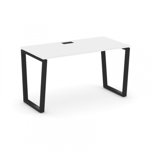 Style Project Стол письменный SN-6T2.SP-021 Акация Лорка/Металл Антрацит/Заглушка Пластик Черный 980 фото 8