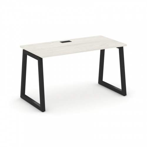 Style Project Стол письменный SN-5T1.SP-021 Акация Лорка/Металл Антрацит/Заглушка Пластик Черный 980 фото 4