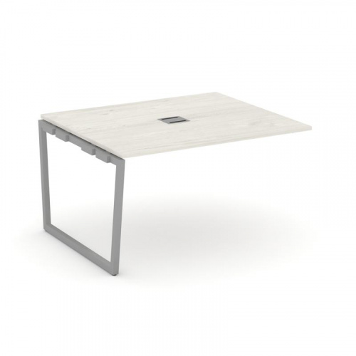 Style Project Проходной наб. элем. перег. стола SN-4T2.NSPRG-034 Акация Лорка/Металл Антрацит/Заглуш фото 11