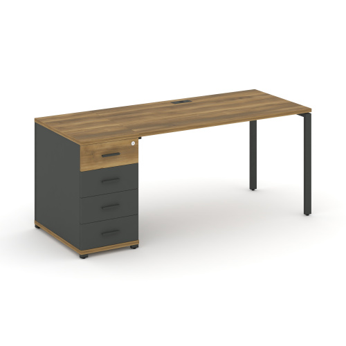 Стол офисный с опорной тумбой Concept CN.SP-401