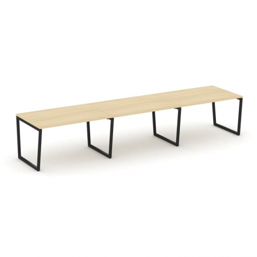 Style Project Стол переговорный SN-4T2.SPRG-024.3 Акация Лорка/Металл Антрацит 4740*980*750 фото 19