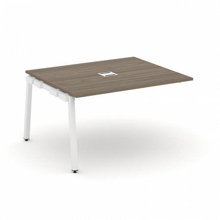 Style Project Проходной наб. элем. перег. стола SN-5A.NSPRG-032 Вяз Благородный/Металл Белый 1180*11