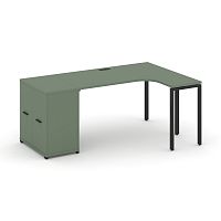 Стол эргономичный с опорным распашным шкафом Concept CN.SA-209(R)
