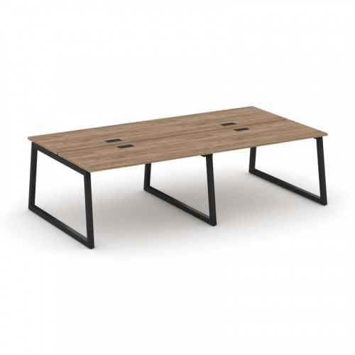 Style Project Рабочая станция 2-х сторон. SN-5T1.DRS-031 Акация Лорка/Металл Антрацит/Заглушка Пласт фото 5