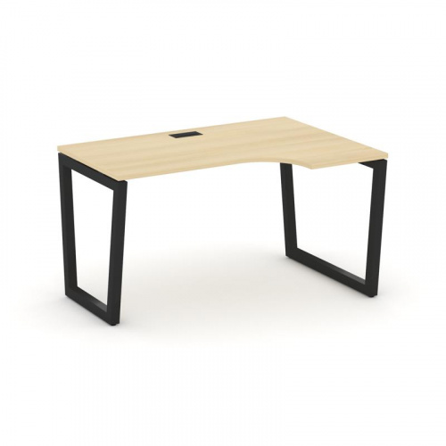 Style Project Стол рабочий эргоном. SN-5T2.SPA-021(R) Акация Лорка/Металл Антрацит/Заглушка Пластик фото 5 Style Project Стол рабочий эргоном. SN-5T2.SPA-021(R) Акация Лорка/Металл Антрацит/Заглушка Пластик фото 5