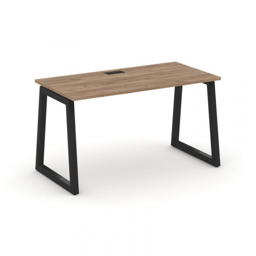 Style Project Стол письменный SN-5T1.SP-002 Акация Лорка/Металл Антрацит/Заглушка Пластик Черный 118 фото 5