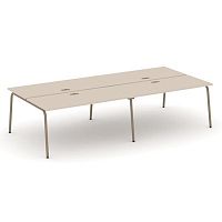 Бенч-система на 4 места Estetica ES.D.RS-4.4-LK