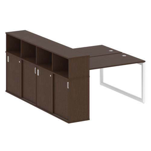 Бенч-система с шкафом-купе на О-обр. м/к Metal System Quattro 50БО.РС-СШК-4.3 фото 11