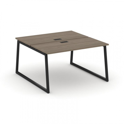 Style Project Рабочая станция 2-х сторон. SN-4T1.DRS-021 Акация Лорка/Металл Антрацит/Заглушка Пласт фото 8