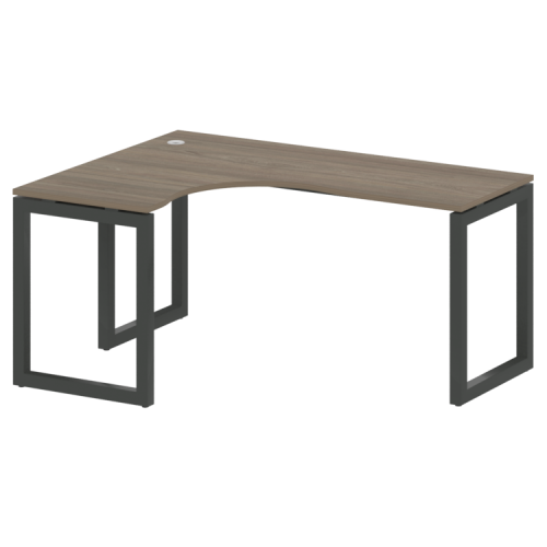 Стол криволинейный левый на О-обр. м/к Metal System Quattro 50БО.СА-4 (L) фото 2