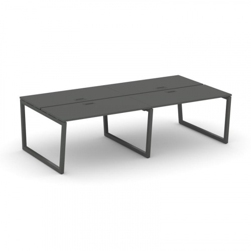 Style Project Рабочая станция 2-х сторон. SN-5T2.DRS-053 Акация Лорка/Металл Антрацит/Заглушка Пласт фото 27