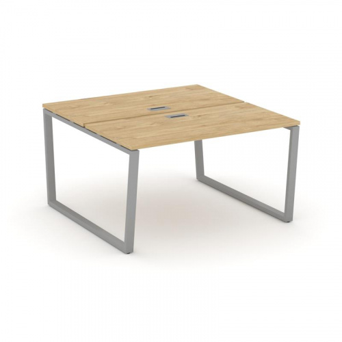 Style Project Рабочая станция 2-х сторон. SN-6T2.DRS-001 Акация Лорка/Металл Антрацит/Заглушка Пласт фото 2