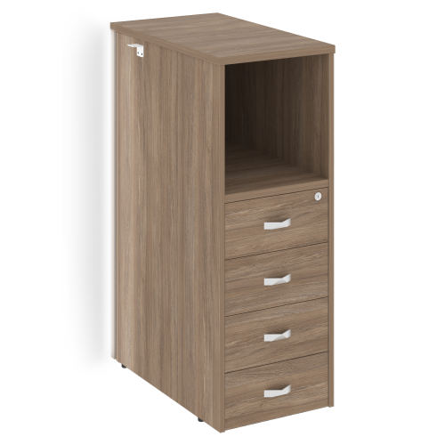 Тумба с подсветкой на 4 ящика Onix Белый O.R-TV-4.S фото 16