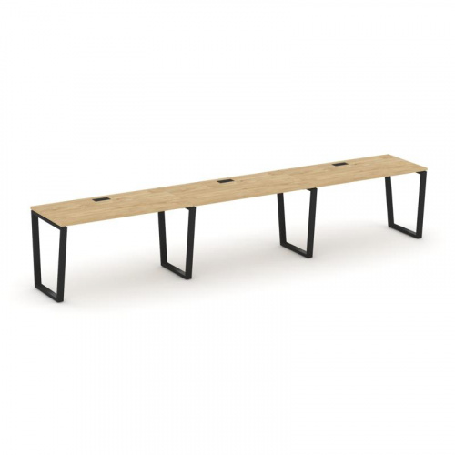 Style Project Рабочая станция 1 сторон. SN-6T2.ORS-041 Акация Лорка/Металл Антрацит/Заглушка Пластик Style Project Рабочая станция 1 сторон. SN-6T2.ORS-041 Акация Лорка/Металл Антрацит/Заглушка Пластик