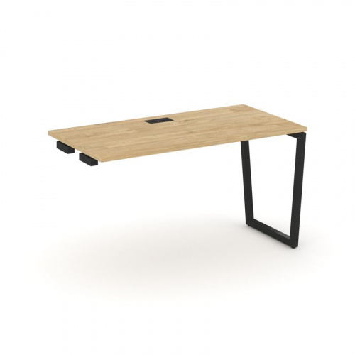 Style Project Стол-приставка к опор. элем. SN-4T2.OPRS-024 Акация Лорка/Металл Антрацит/Заглушка Пла