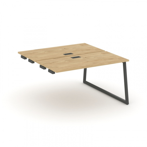 Style Project Стол-приставка к опор. элем. SN-4T1.DPRS-003 Акация Лорка/Металл Антрацит/Заглушка Пла фото 11