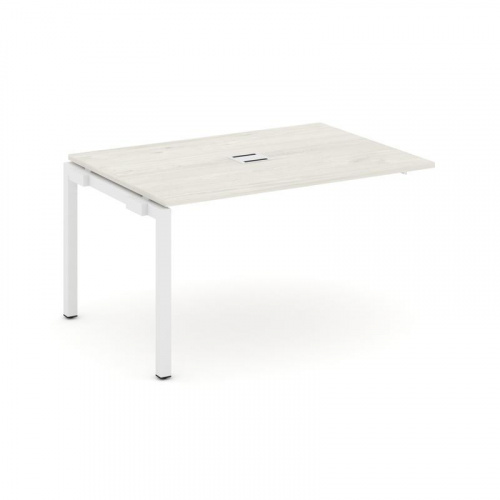 Style Project Проходной наб. элем. перег. стола SN-5P.NSPRG-002 Вяз Благородный/Металл Белый 1180*98 фото 24