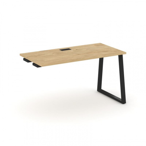 Style Project Стол-приставка к опор. элем. SN-6T1.OPRS-024 Акация Лорка/Металл Антрацит/Заглушка Пла