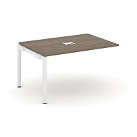 Style Project Проходной наб. элем. перег. стола SN-5P.NSPRG-002 Вяз Благородный/Металл Белый 1180*98