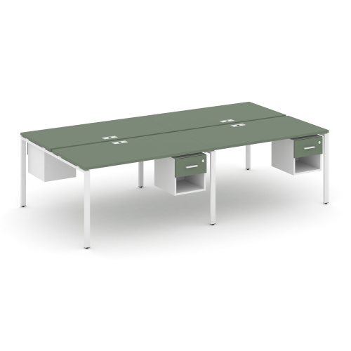 Бенч-система на 4 места с подвесными тумбами Concept CN.DRS-137 фото 5