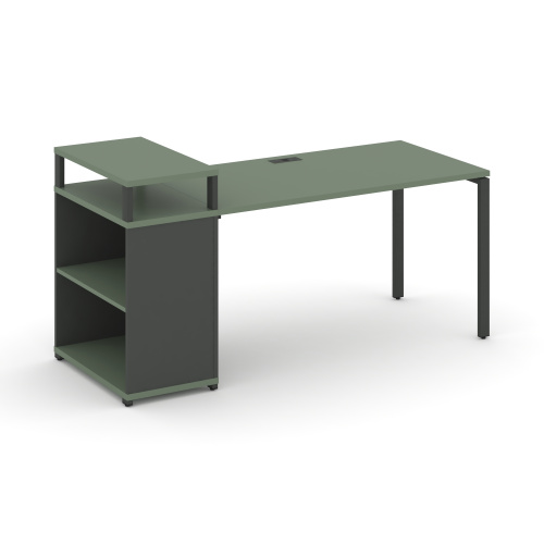 Стол офисный с опорным стеллажом Concept CN.SP-207 Стол офисный с опорным стеллажом Concept CN.SP-207