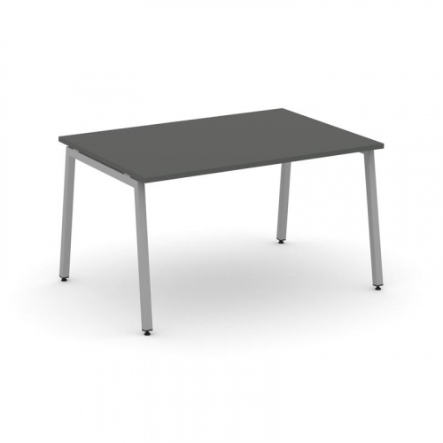 Style Project Стол переговорный SN-4A.SPRG-001.3 Тиквуд Светлый/Металл Антрацит 980*980*750 фото 5